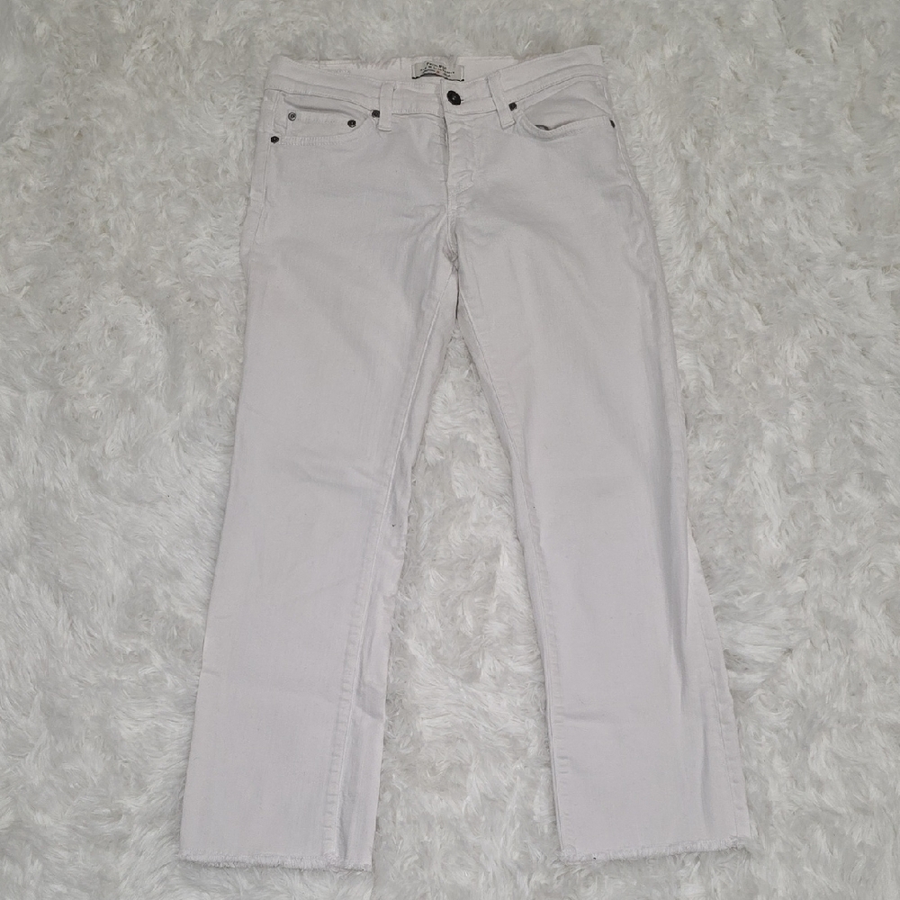 Principle Denim Innovators -The Oprimist White Jeans. Size 26
